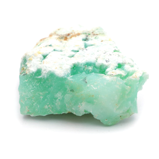 クリソプレーズ 原石 45g インドネシア産 1点物 天然石 アップルグリーン パワーストーン 緑玉髄 Chrysoprase