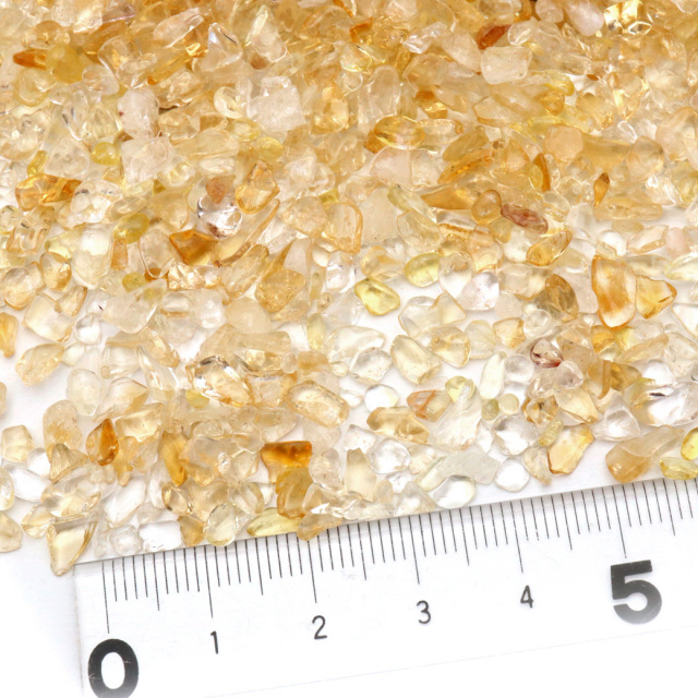 シトリン 黄水晶 さざれ石 100g サイズ極小 SS 100g 天然石