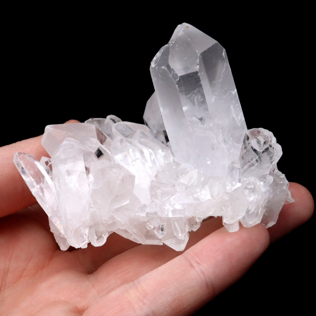 天然 水晶 クラスター 中国 貴州省産 原石 天然石 1点物 パワーストーン