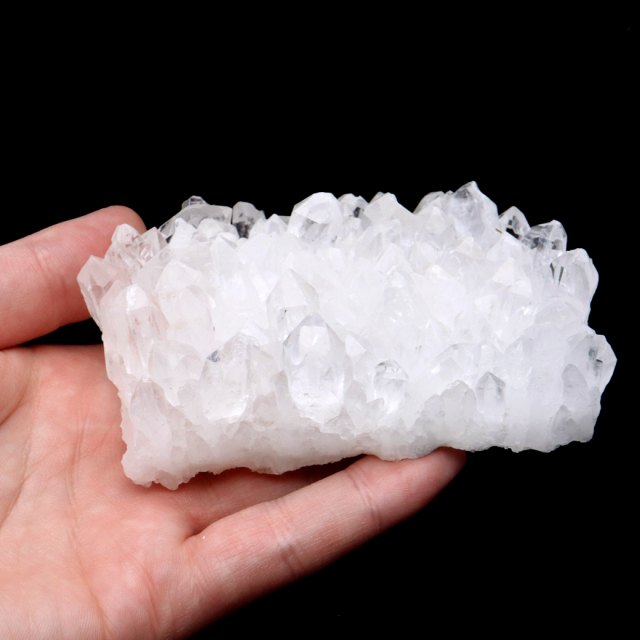天然 水晶 クラスター 中国 貴州省産 原石 天然石 1点物 パワーストーン