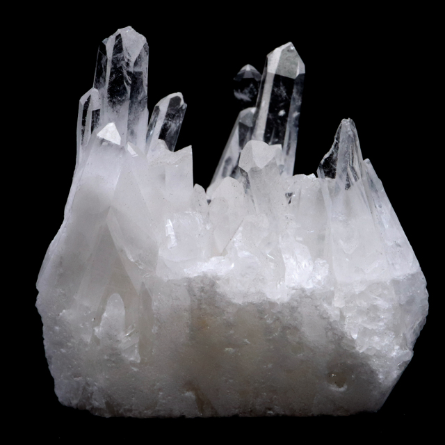 天然 水晶 クラスター 四川省産 原石 天然石 1点物 パワーストーン