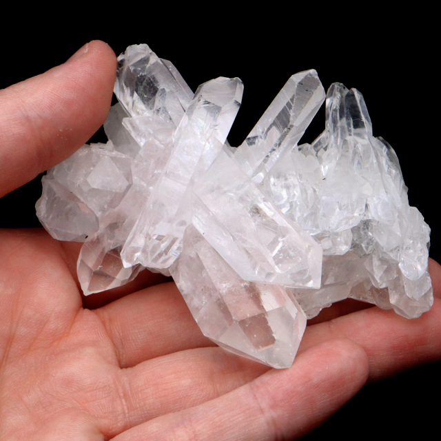 天然 水晶 クラスター 中国 貴州省産 原石 天然石 1点物 パワーストーン