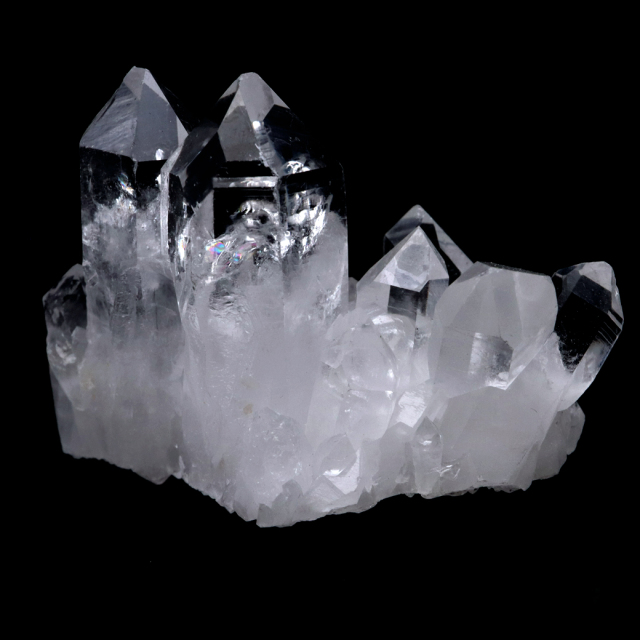 天然 水晶 クラスター 44g 中国 貴州省産 原石 天然石 1点物