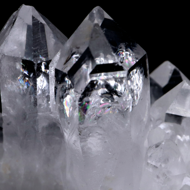 天然石パワーストーン　極上！透明！水晶クラスター 天然 水晶 クラスター 44g 中国 貴州省産 原石 天然石 1点物