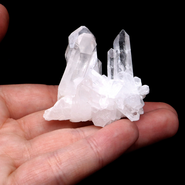 天然 水晶 クラスター 47g 中国 貴州省産 原石 天然石 1点物