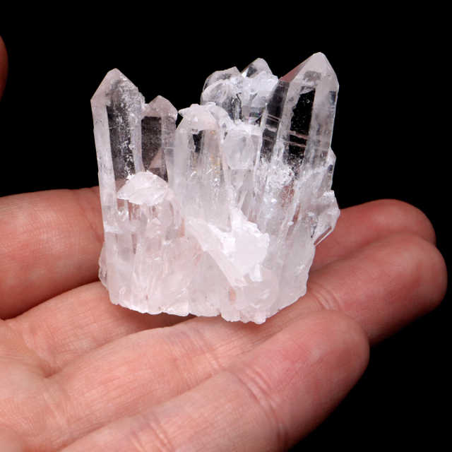 天然 水晶 クラスター 40g 中国 貴州省産 原石 天然石 1点物