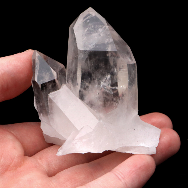 天然 水晶 クラスター 128g 貴州省産 原石 天然石 1点物 パワーストーン