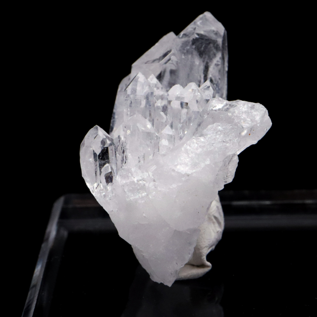 天然 水晶 クラスター 台付き ブラジル トマスゴンサガ産 原石 天然石 1点物 パワーストーン
