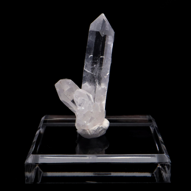 天然 水晶 クラスター 台付き ブラジル トマスゴンサガ産 原石 天然石 1点物 パワーストーン