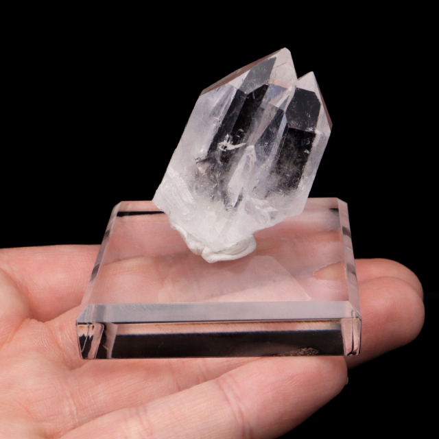 天然 水晶 クラスター 台付き ブラジル トマスゴンサガ産 原石 天然石 1点物 パワーストーン