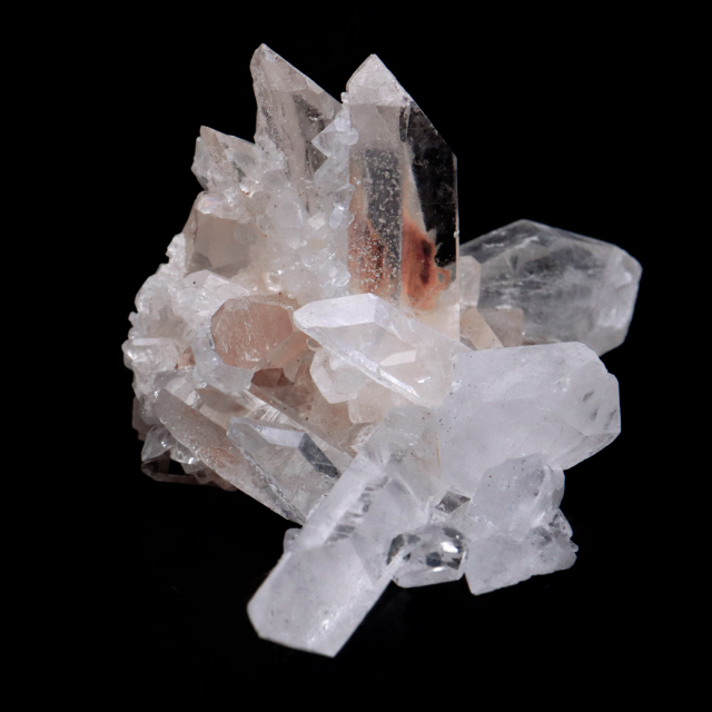 天然 水晶 クラスター 655g 中国 貴州省産 原石 天然石 1点物