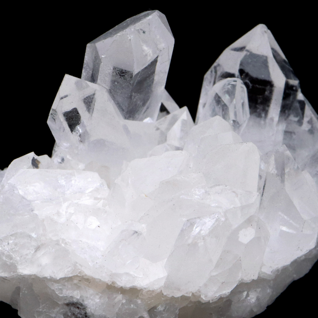 天然 水晶 クラスター 64g 中国 貴州省産 原石 天然石 1点物