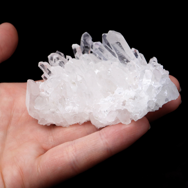 天然 水晶 クラスター 中国 貴州省産 原石 天然石 1点物 パワーストーン