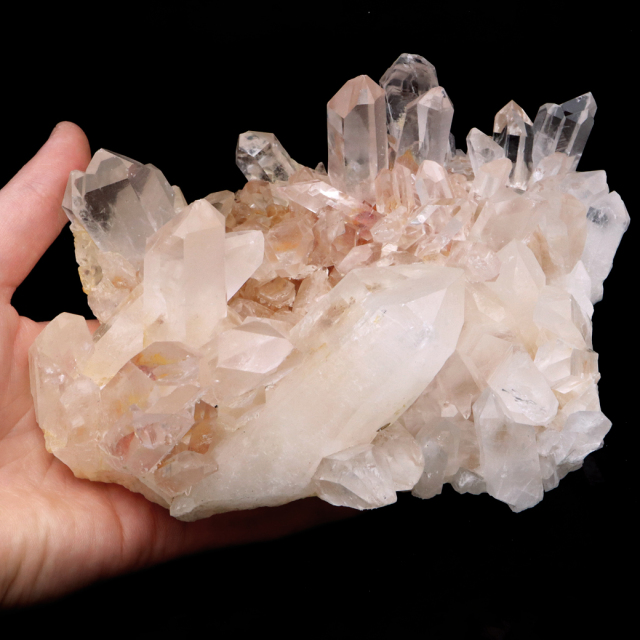 天然 水晶 クラスター 中国 貴州省産 原石 天然石 1点物 パワーストーン