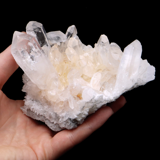 天然 水晶 クラスター 中国 貴州省産 原石 天然石 1点物 パワーストーン