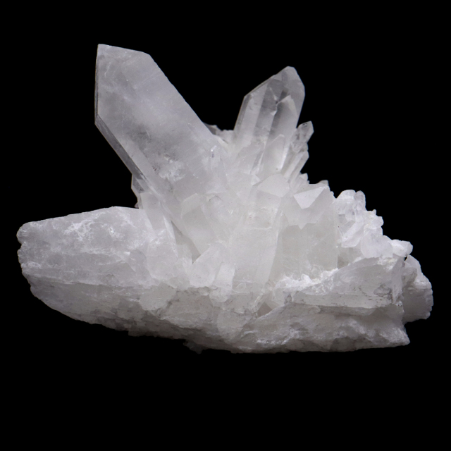 天然 水晶 クラスター 223g 中国 貴州省産 原石 天然石 1点物