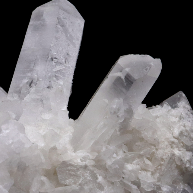 天然 水晶 クラスター 223g 中国 貴州省産 原石 天然石 1点物