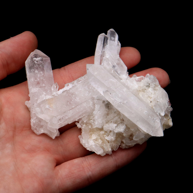 天然 水晶 クラスター 94g 中国 貴州省産 原石 天然石 1点物