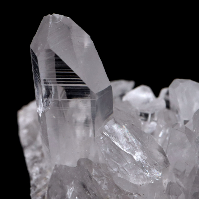 天然 水晶 クラスター 47g 四川省産 原石 天然石 1点物