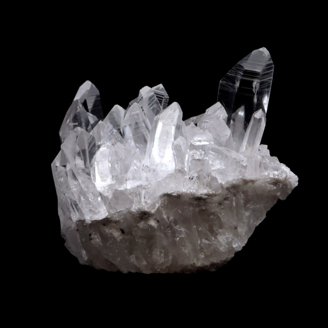 天然 水晶 クラスター 四川省産 原石 天然石 1点物 パワーストーン