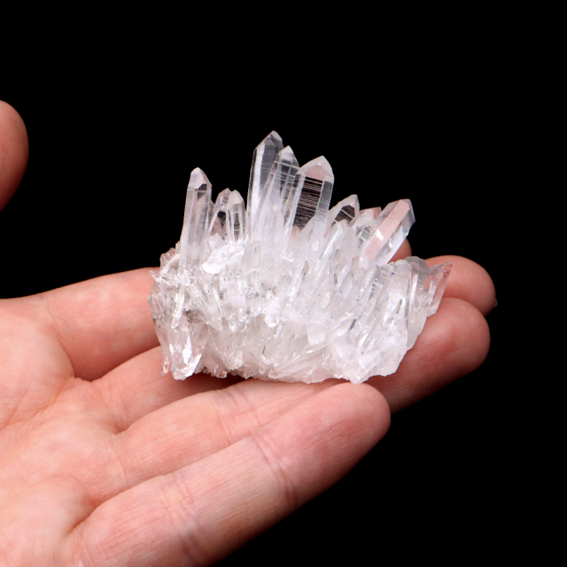 天然 水晶 クラスター 四川省産 原石 天然石 1点物 パワーストーン