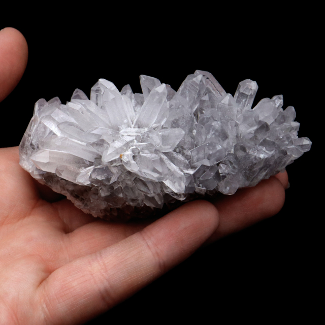 天然 水晶 クラスター 165g 四川省産 原石 1点物 天然石 パワーストーン