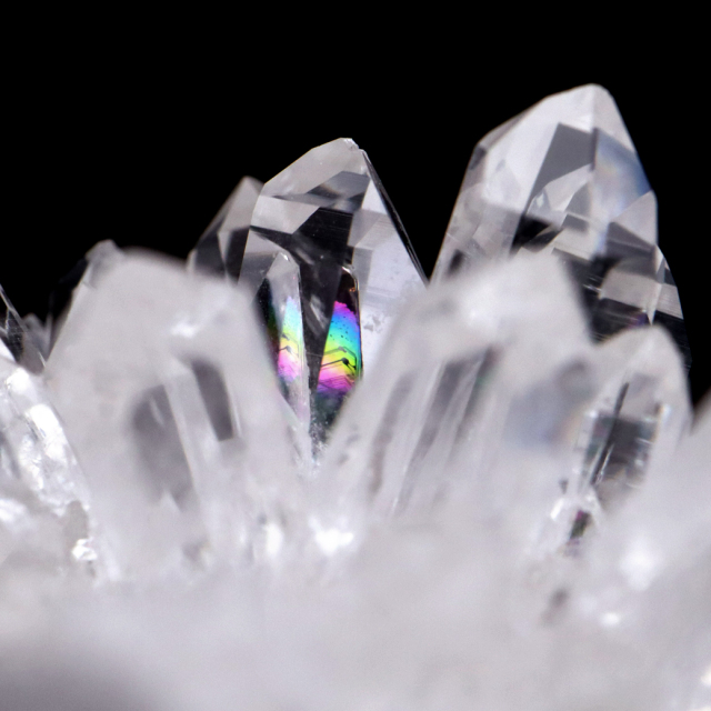 天然 水晶 クラスター 四川省産 原石 天然石 1点物 パワーストーン