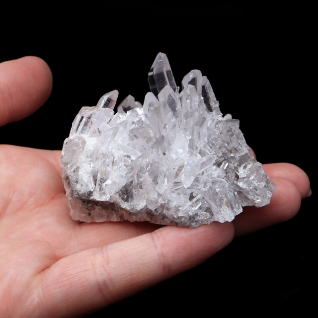 天然 水晶 クラスター 四川省産 原石 天然石 1点物 パワーストーン