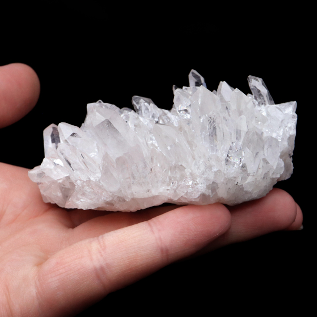天然 水晶 クラスター 四川省産 原石 天然石 1点物 パワーストーン