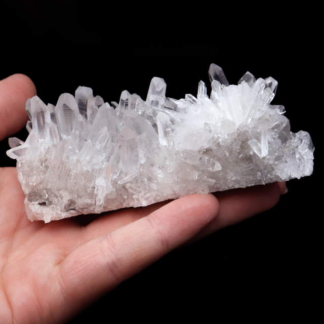 天然 水晶 クラスター 四川省産 原石 天然石 1点物 パワーストーン