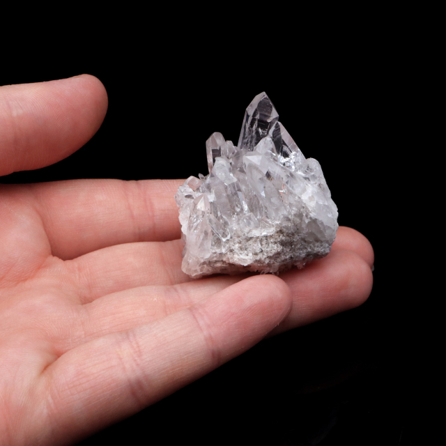 天然 水晶 クラスター 四川省産 原石 天然石 1点物 パワーストーン