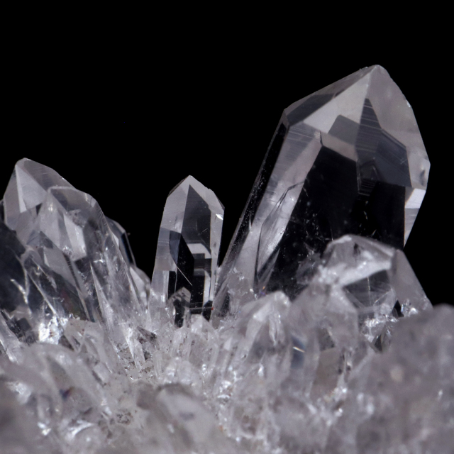 天然 水晶 クラスター 四川省産 原石 天然石 1点物 パワーストーン