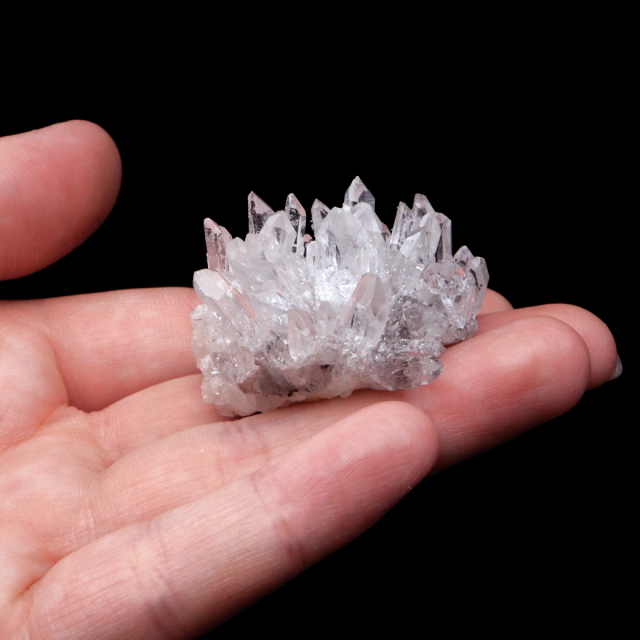 天然 水晶 クラスター 36g 四川省産 原石 天然石 1点物 パワーストーン