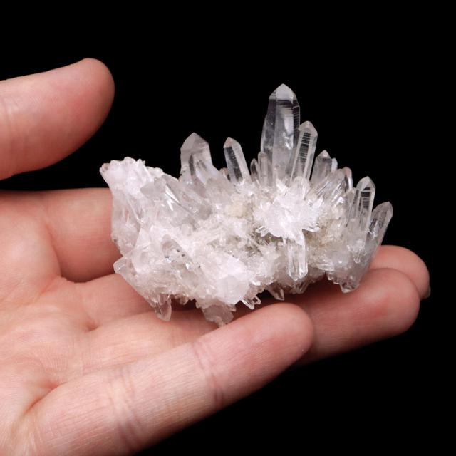 天然 水晶 クラスター 四川省産 原石 天然石 1点物 パワーストーン