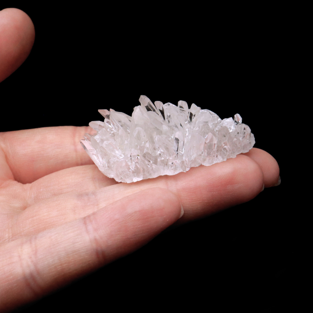天然 水晶 クラスター 四川省産 原石 天然石 1点物 パワーストーン