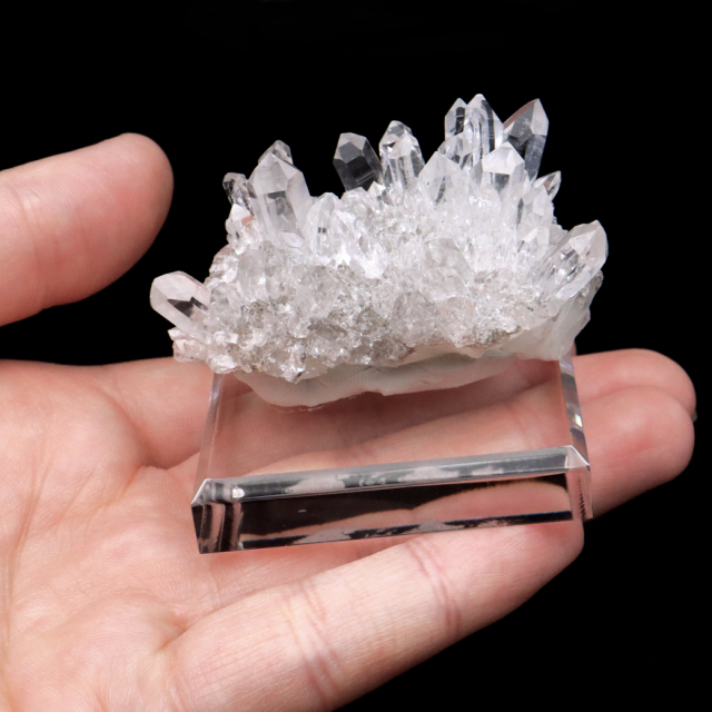 天然 水晶 クラスター 四川省産 原石 天然石 1点物 パワーストーン