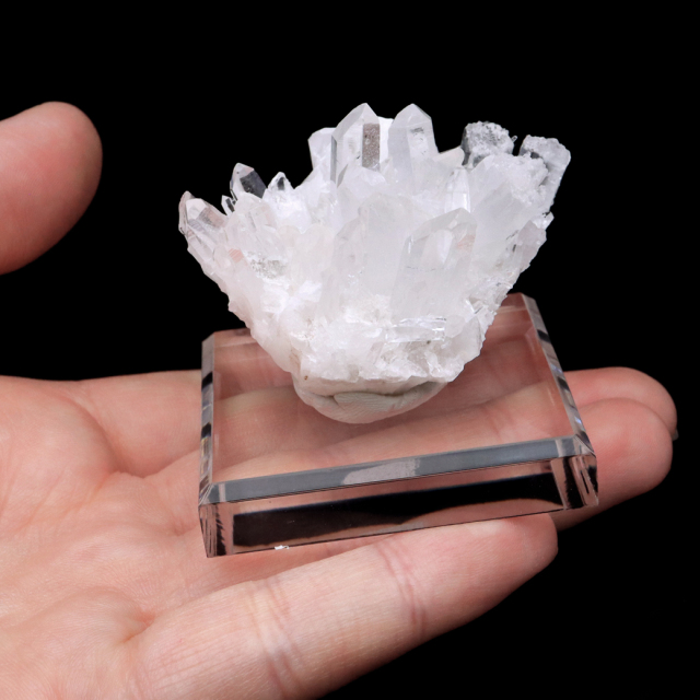 天然 水晶 クラスター 四川省産 原石 天然石 1点物 パワーストーン
