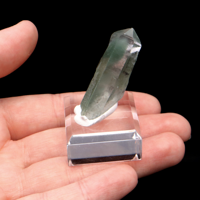 ヒマラヤ水晶 クラスター 台付き マニハール産 原石 天然石 1点物 パワーストーン