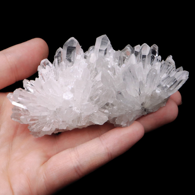 天然 水晶 クラスター 四川省産 原石 天然石 1点物 パワーストーン