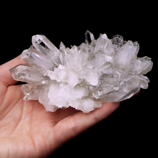 天然 水晶 クラスター 四川省産 原石 天然石 1点物 パワーストーン