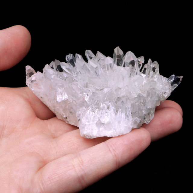 天然 水晶 クラスター 四川省産 原石 天然石 1点物 パワーストーン