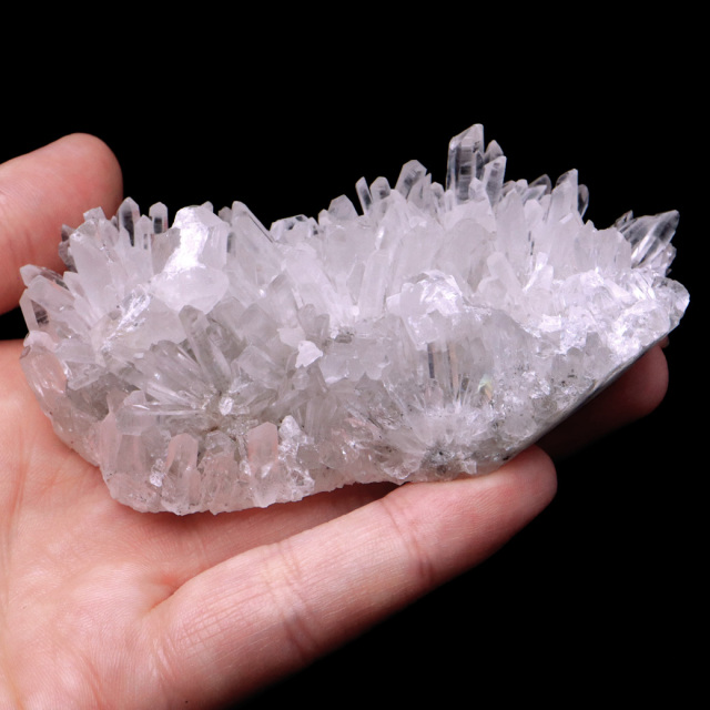 天然 水晶 クラスター 四川省産 原石 天然石 1点物 パワーストーン