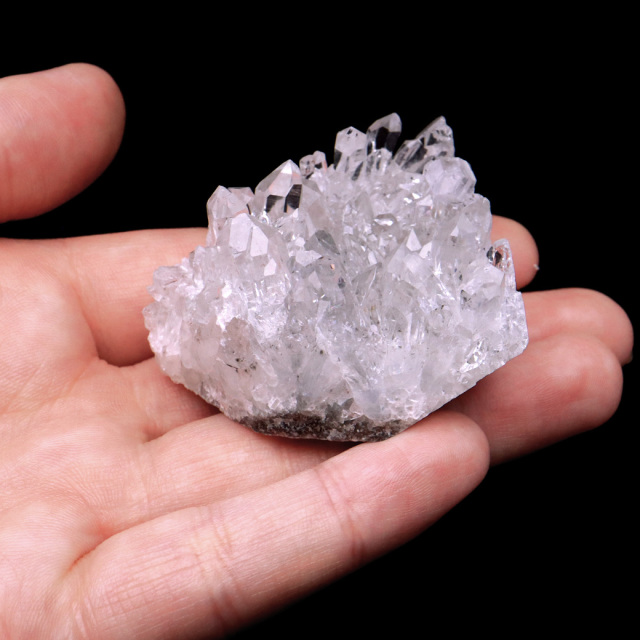 水晶原石　水晶クラスター　パワーストーン　クリスタル 天然 水晶 クラスター 74g 四川省産 原石 天然石 1点物 パワーストーン