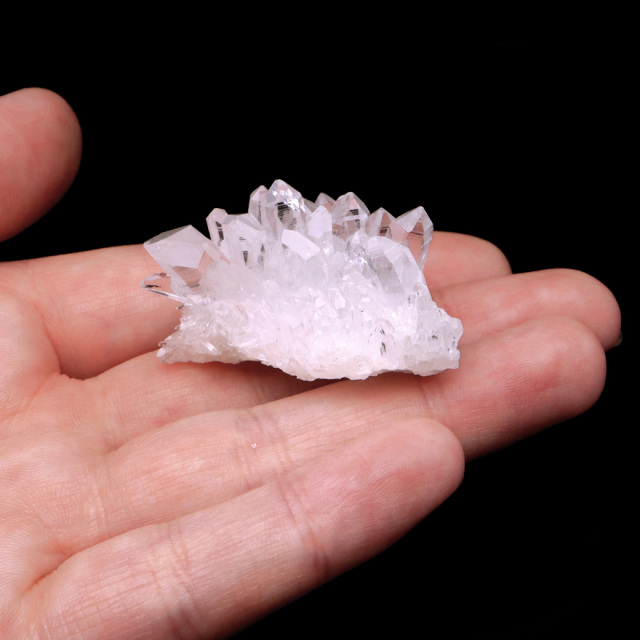 天然 水晶 クラスター 25g 四川省産 原石 天然石 1点物