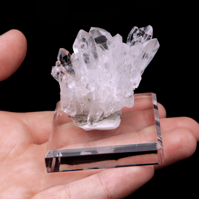 天然 水晶 クラスター 四川省産 原石 天然石 1点物 パワーストーン