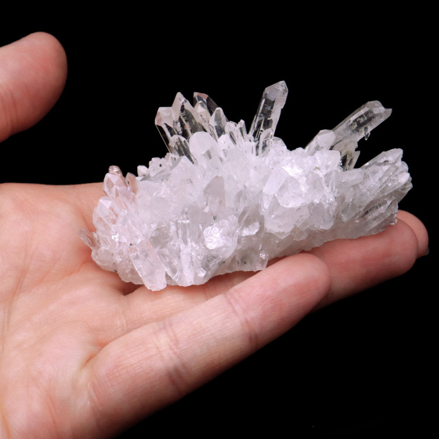 天然 水晶 クラスター 四川省産 原石 天然石 1点物 パワーストーン