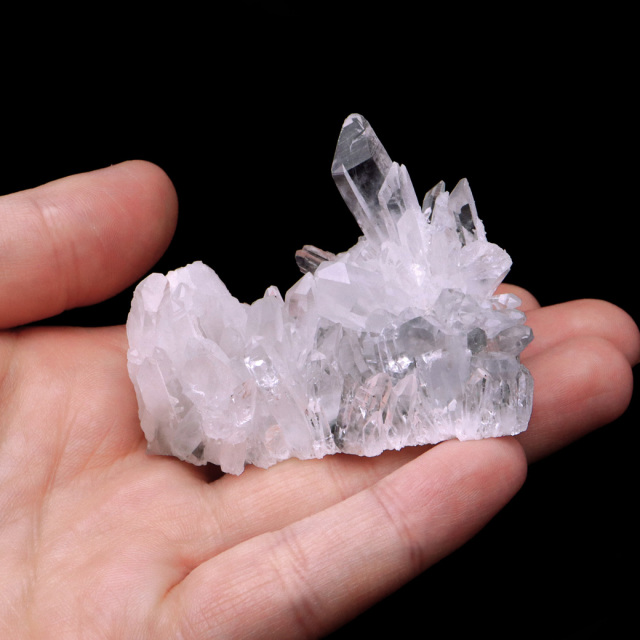 天然 水晶 クラスター 四川省産 原石 天然石 1点物 パワーストーン