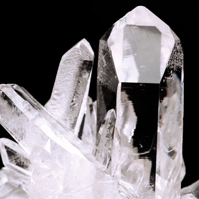 天然 水晶 クラスター 536g ブラジル ゼッカ産 透明感が美しい ゼッカクォーツ 原石 天然石 1点物 パワーストーン