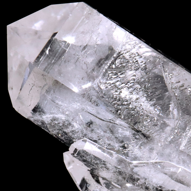 天然 水晶 クラスター 173g ブラジル ゼッカ産 透明感が美しい ゼッカクォーツ 原石 天然石 1点物 パワーストーン