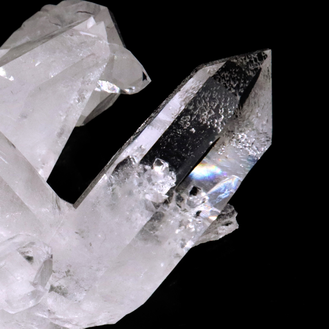 天然 水晶 クラスター 173g ブラジル ゼッカ産 透明感が美しい ゼッカクォーツ 原石 天然石 1点物 パワーストーン